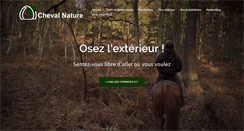 Desktop Screenshot of chevalnature.fr